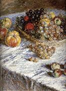 Claude Monet Pears and grapes oil